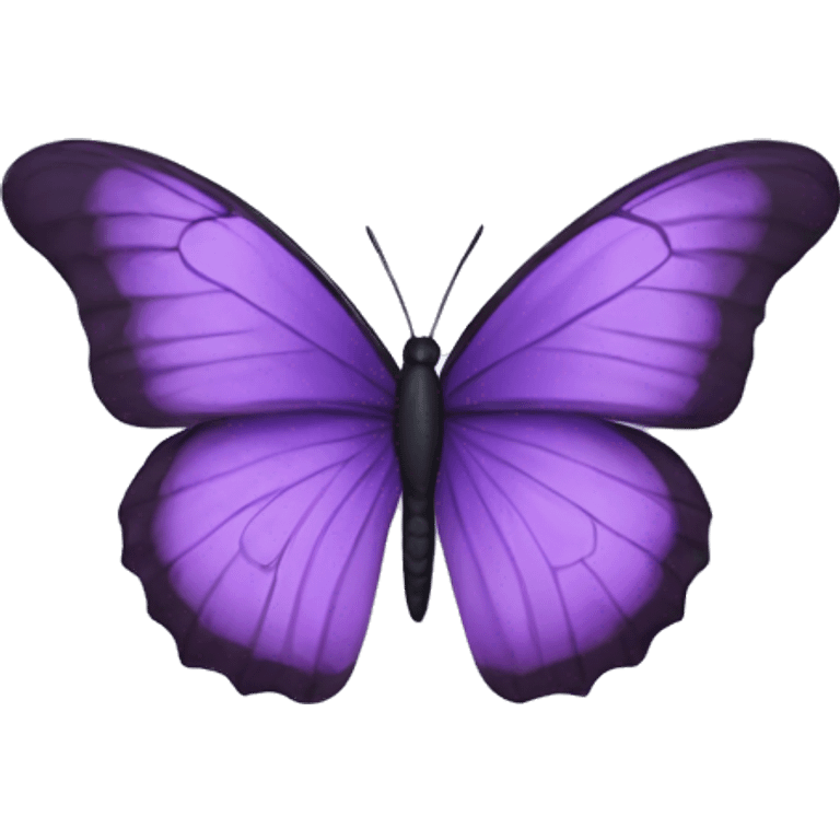 Purple butterfly  emoji