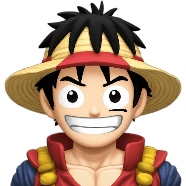 Luffy on gear 5 emoji