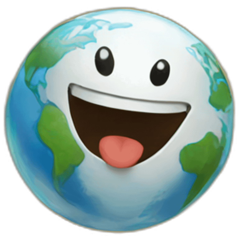 happy world emoji