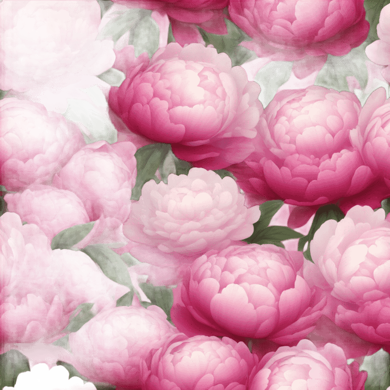 Peonies emoji