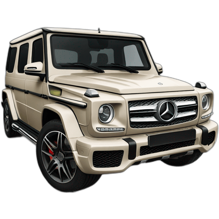 Mercedes G classe black emoji