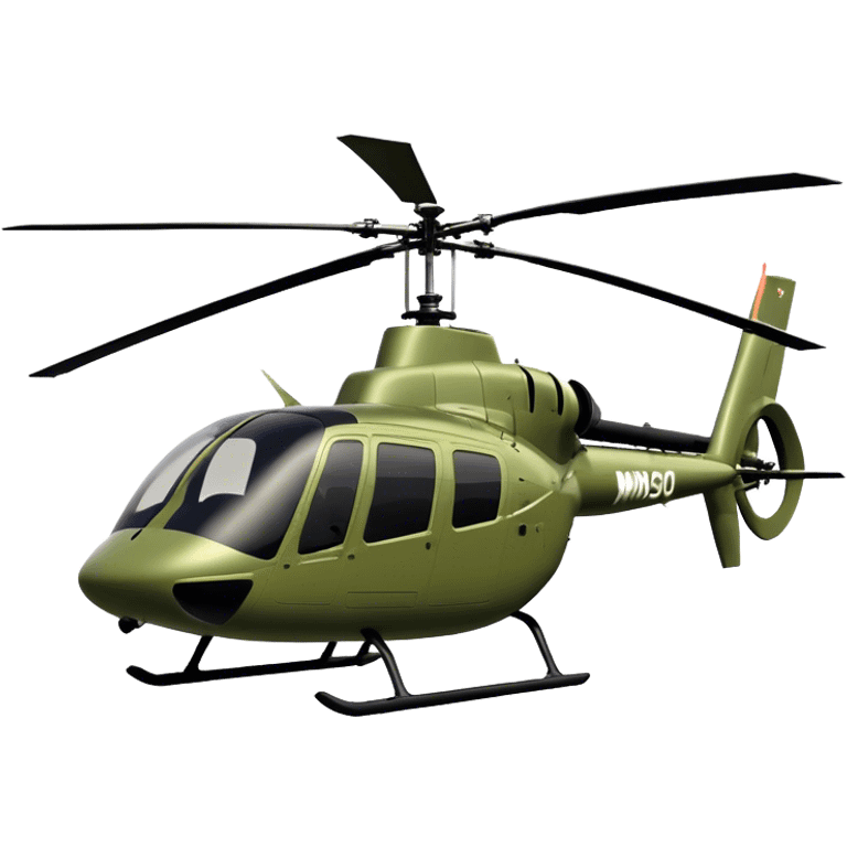 MD 500 - MD Helicopters (Model Year: 2021) (Iconic colour: Olive green) emoji