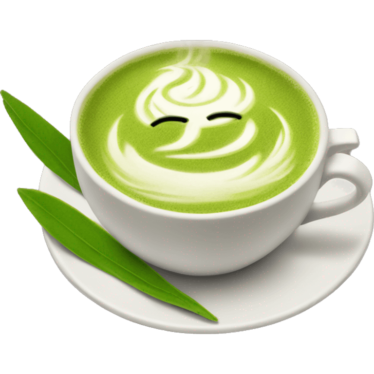 matcha tea latte emoji