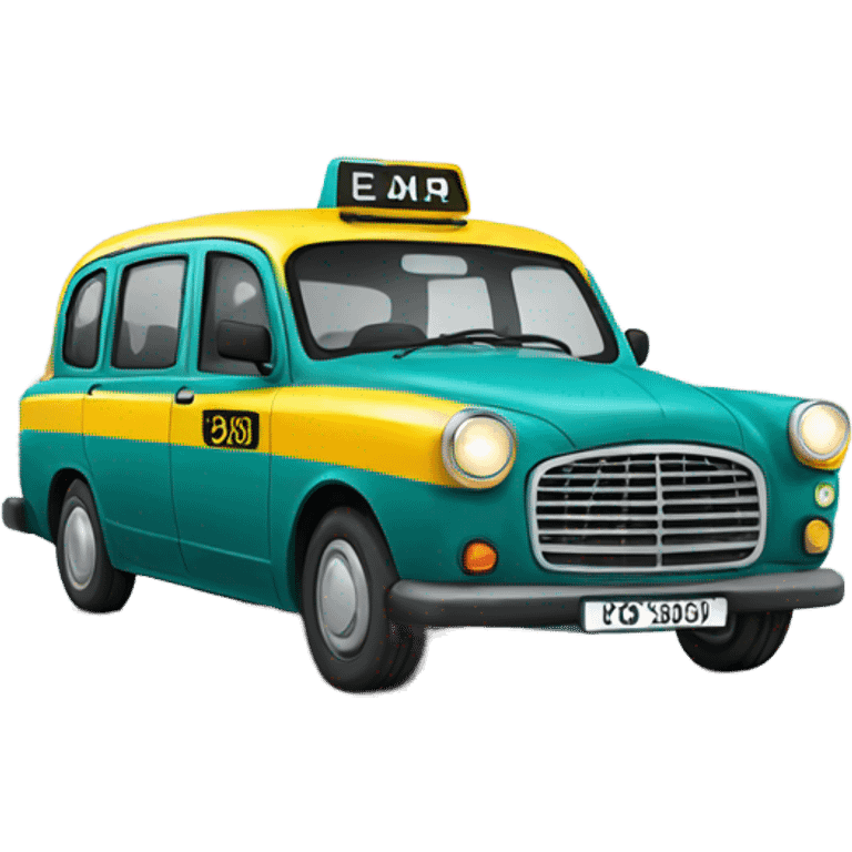 Danish taxi emoji