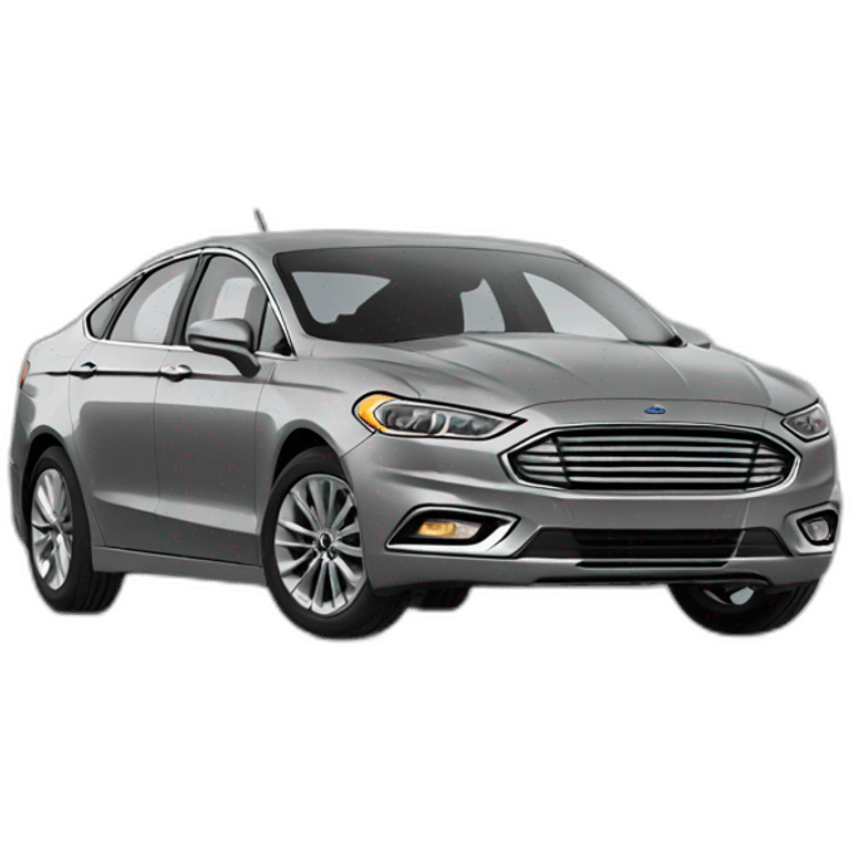 Gray Ford fusion emoji