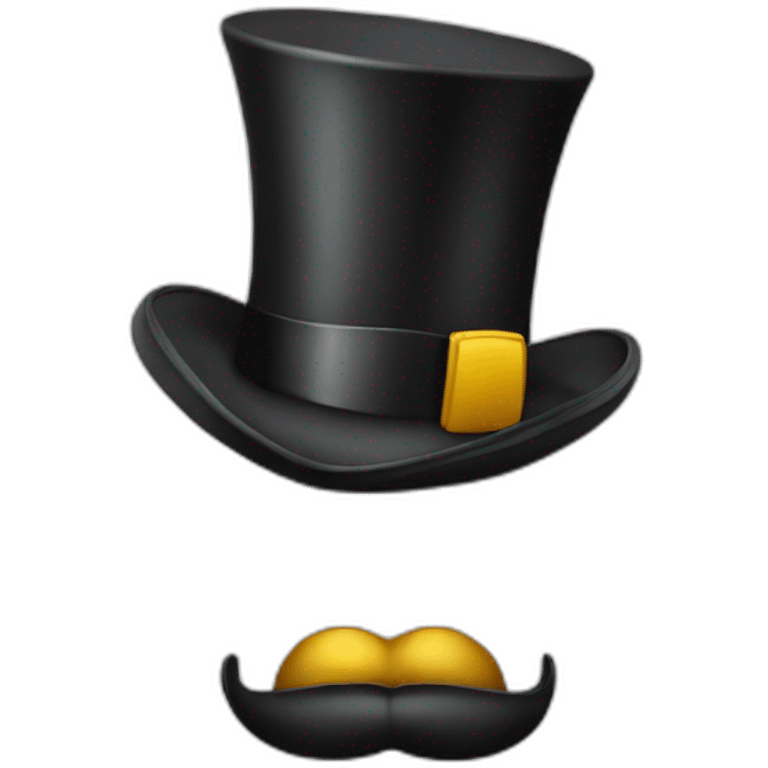 tophat emoji