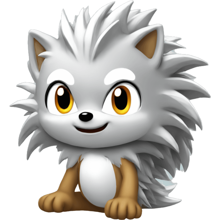 silver the hedgehog emoji