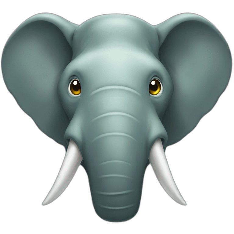 Platybelodon head emoji