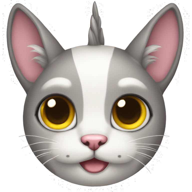 Unicornio gato emoji