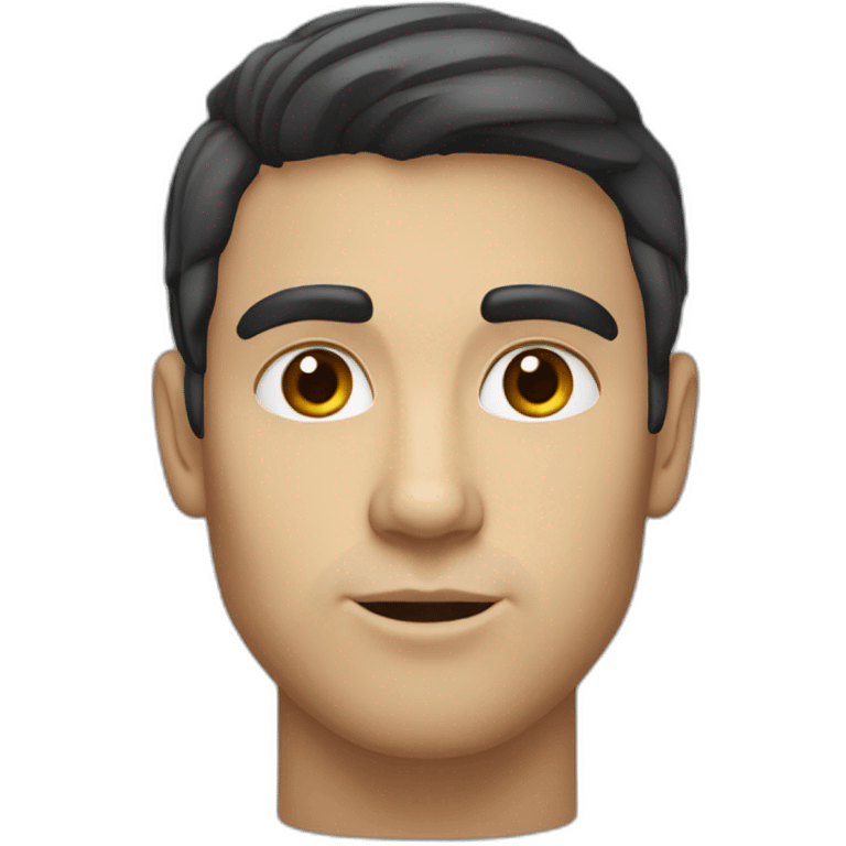 young-medium-long-dark-haired-white-heavy-eyebrows-monobrow-man emoji