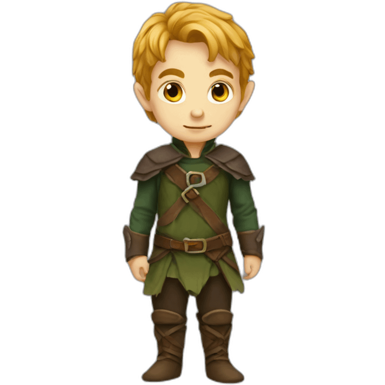 Male halfling full body emoji