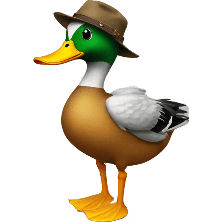 Redneck duck emoji