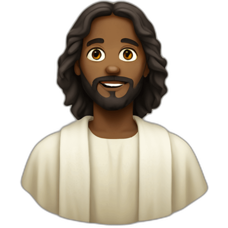 Black jesus emoji