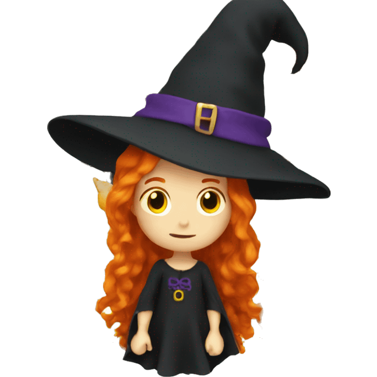 ginger witch emoji