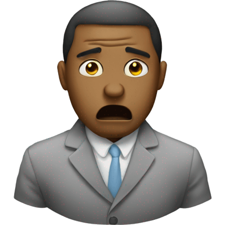 an emoji who is so sick of everything emoji