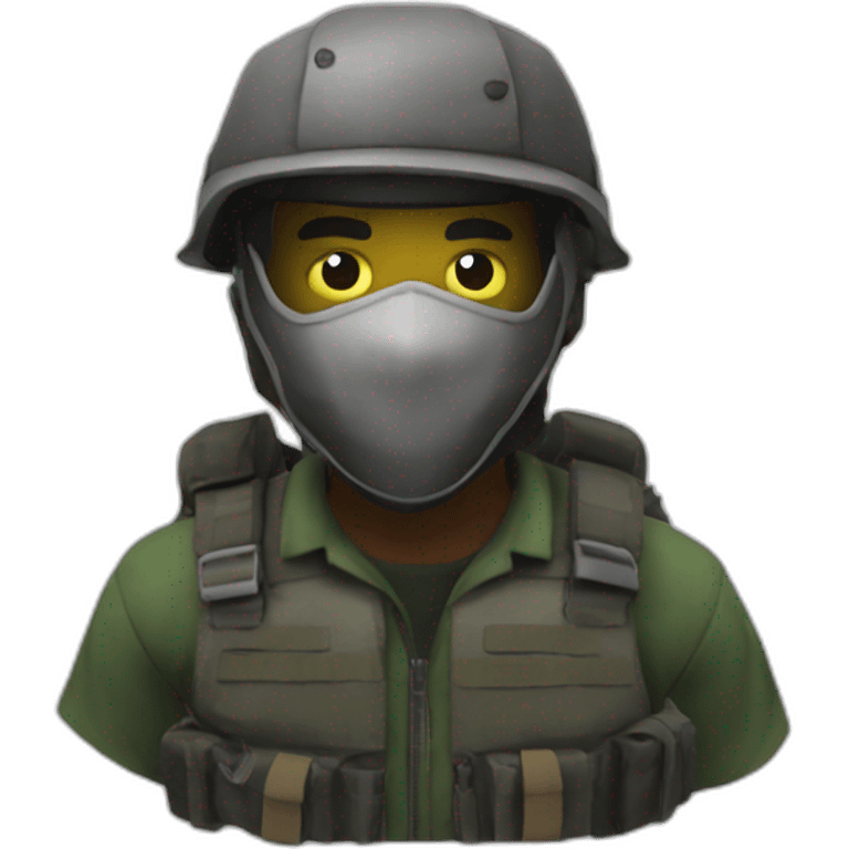 COVID bakteria as the DayZ game character emoji