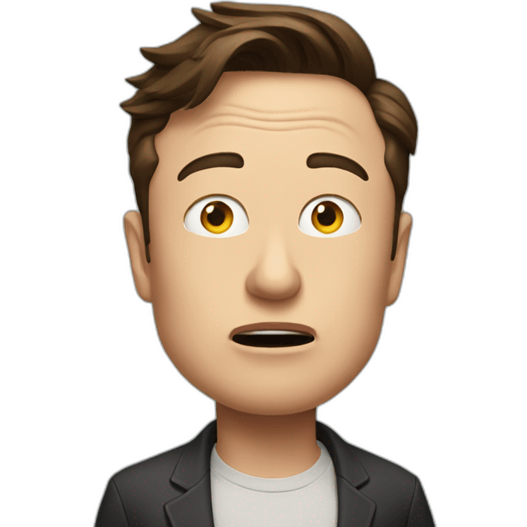 confused elon musk emoji