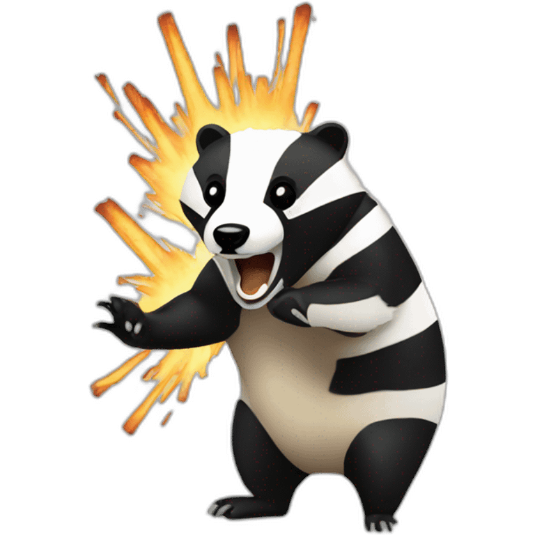 exploded-badger emoji