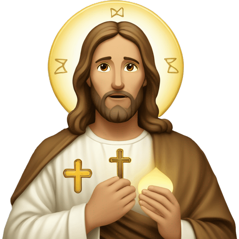 Catholic jesus prayer card   emoji