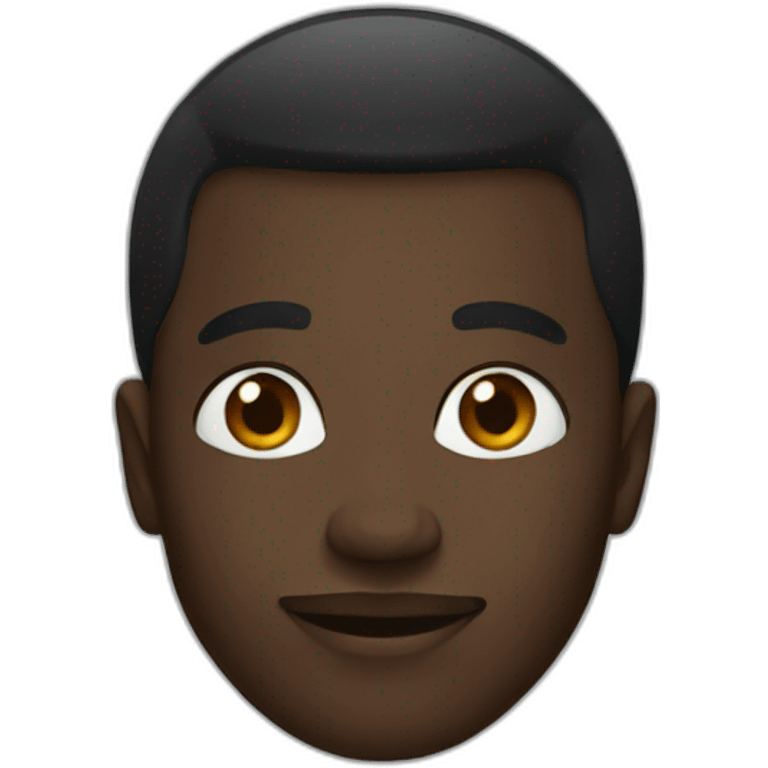 Black african emoji