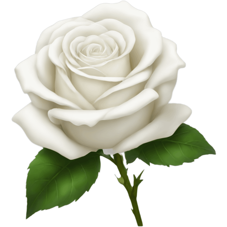 white rose emoji