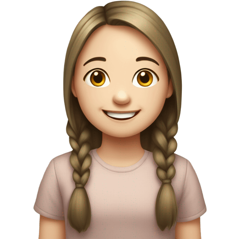 girl with down syndrome emoji