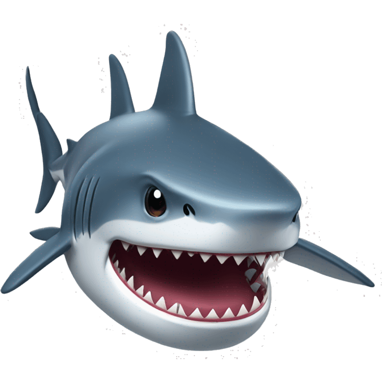 Chat requin emoji