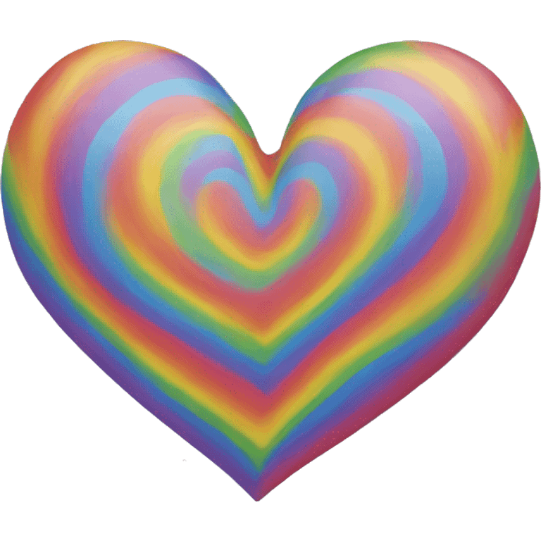 rainbow heart  emoji