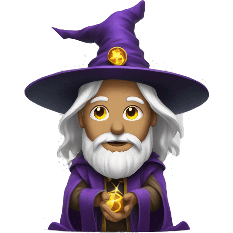 crypto magician wizard emoji