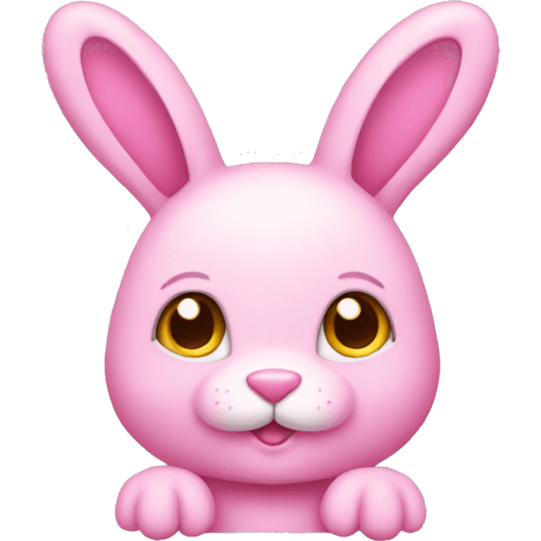 pink bunny emoji