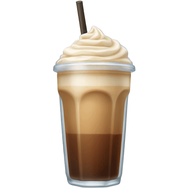 Iced coffee emoji