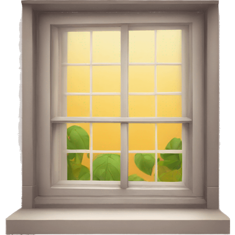 Cute window emoji