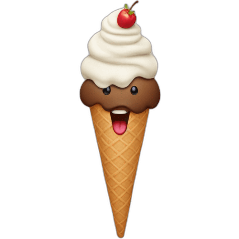 poopy ice cream emoji