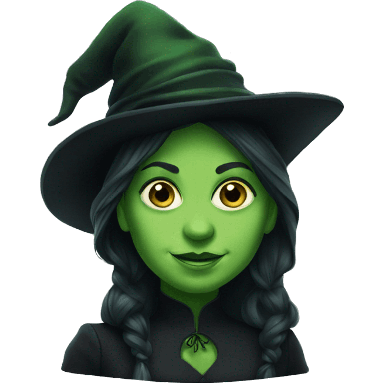 Elphaba green  emoji