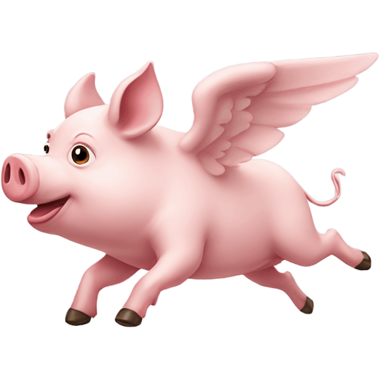 flying pig emoji