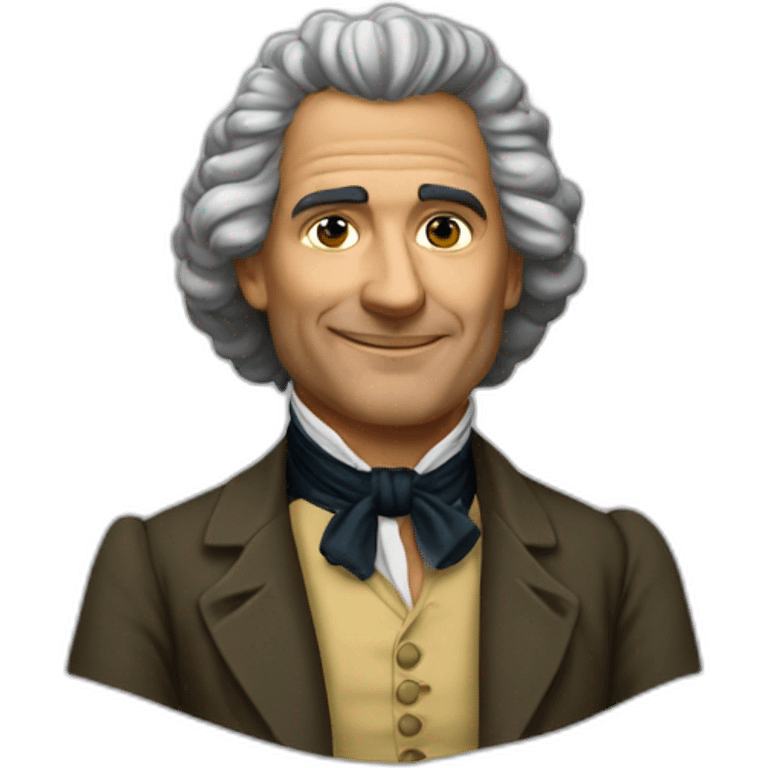 jean jacque rousseau emoji