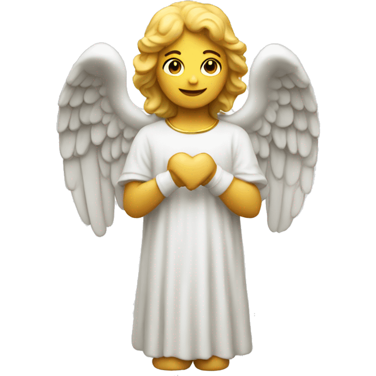 Angel statue emoji