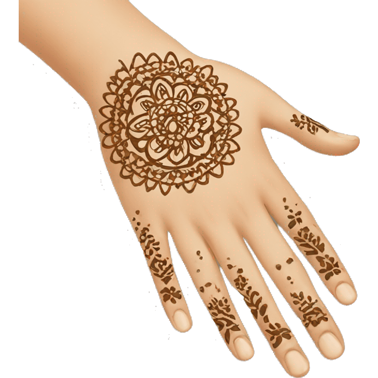 Henna Simple Design emoji