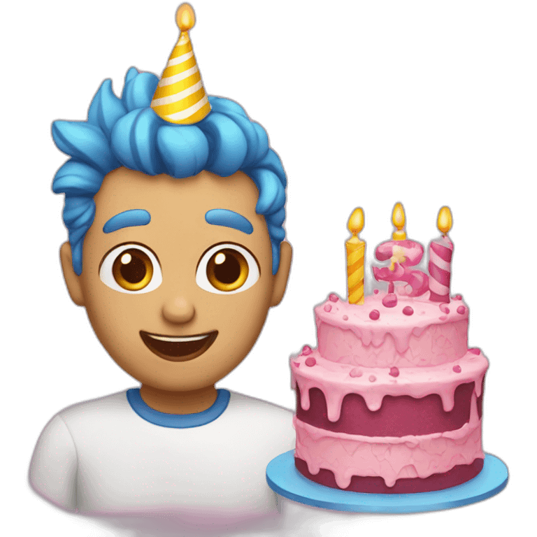 birthday cake emoji