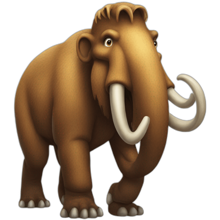 Mammoth-TRex emoji