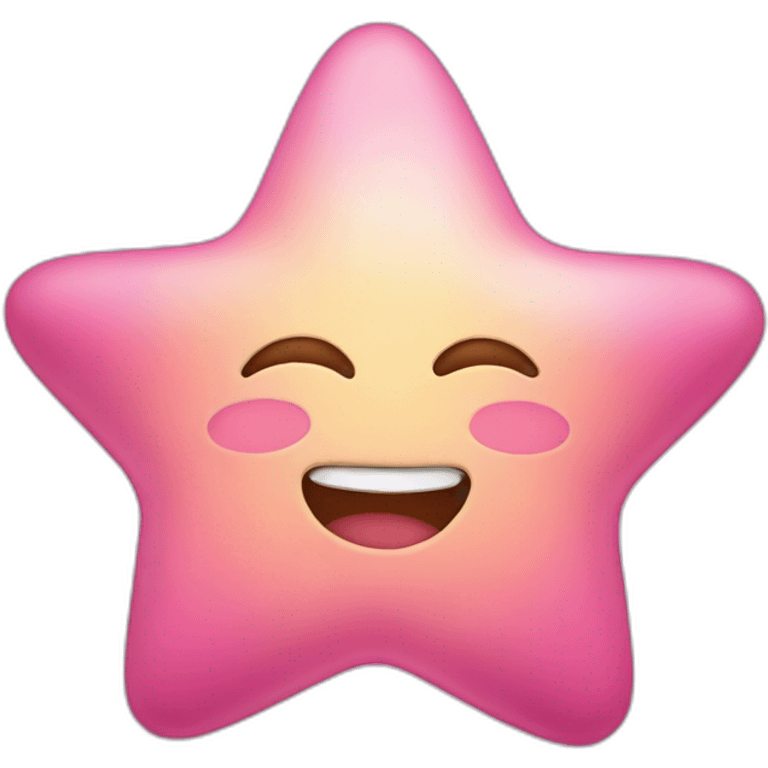 star carby pink roundly emoji