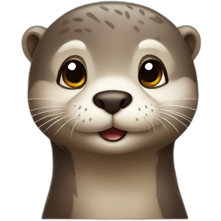 cute otter emoji