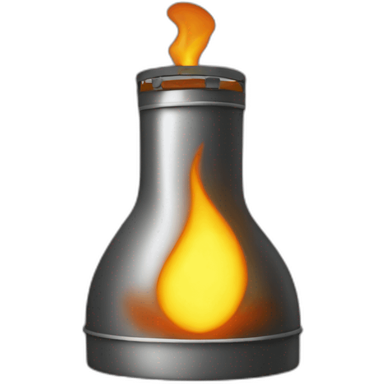 Lid extinguishes a torch emoji