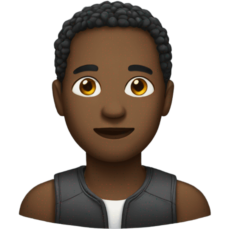 A black person  emoji