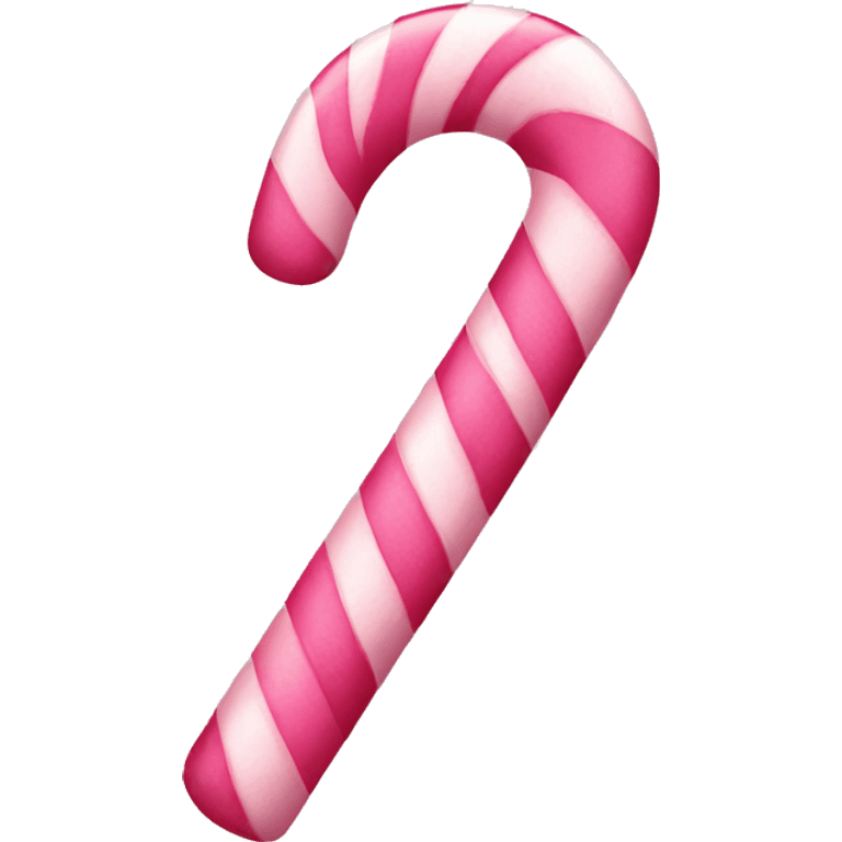 pink candy cane emoji