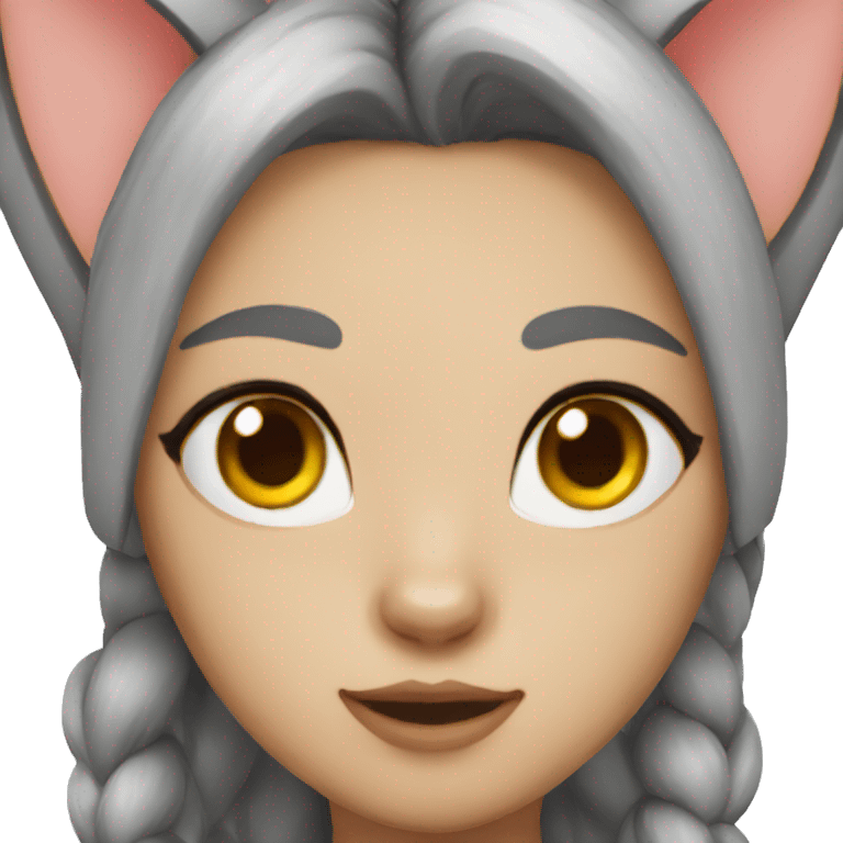 cat girl emoji