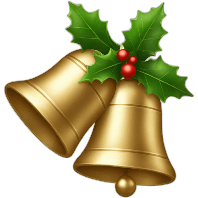 double christmas bells emoji