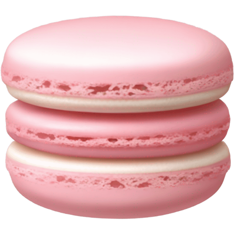 Light pink macaron emoji