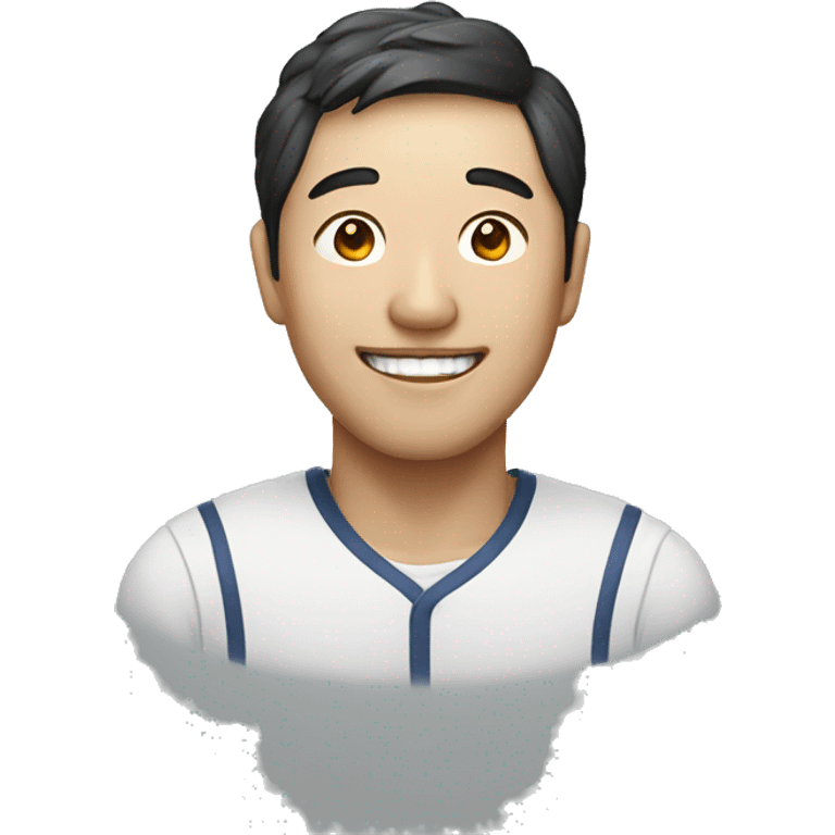 Smiling Korean Man emoji