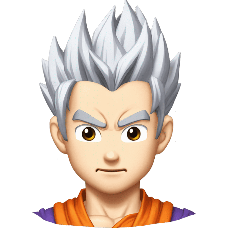 Gohan from dragon ball z emoji